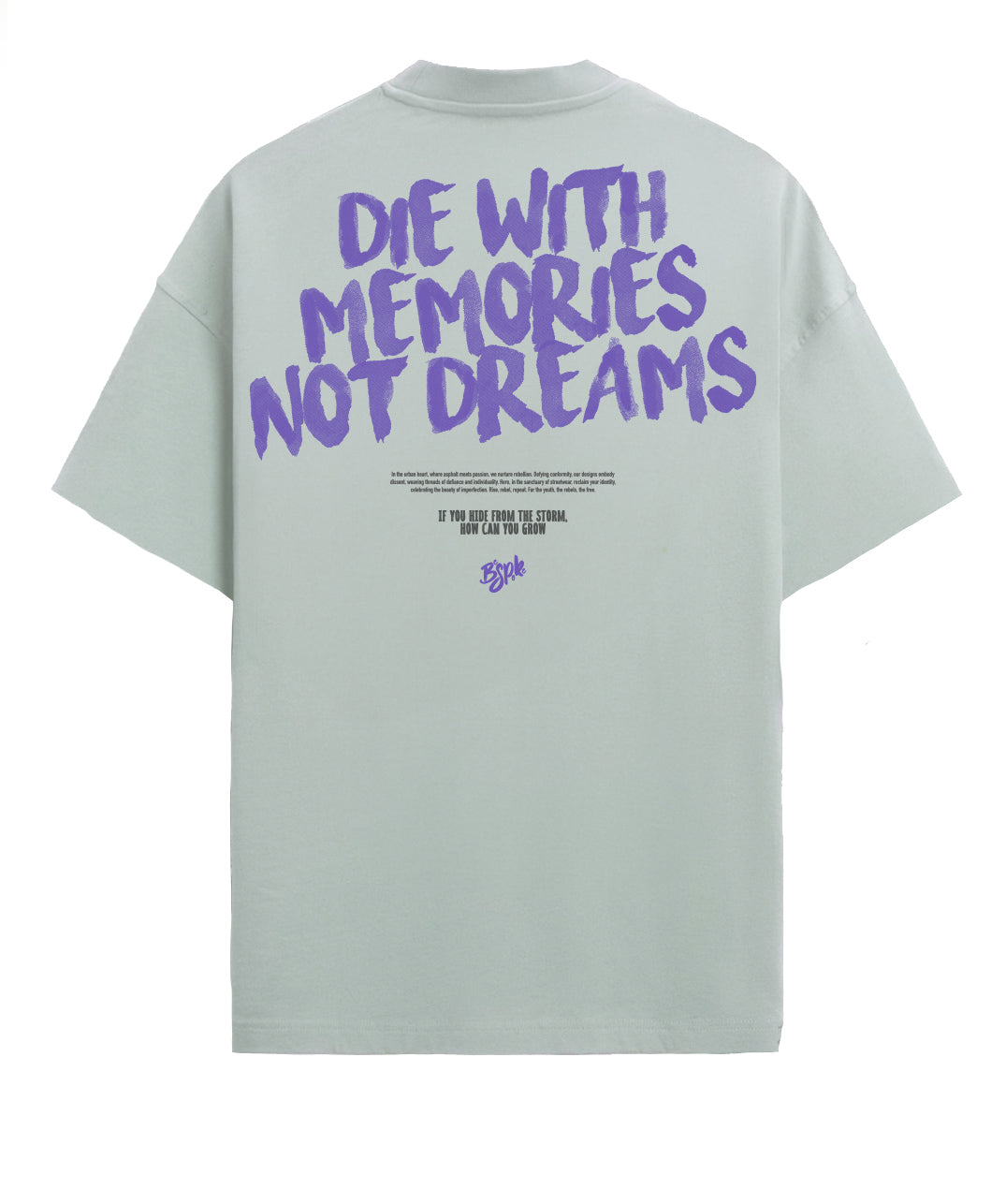 Die with memories not dreams